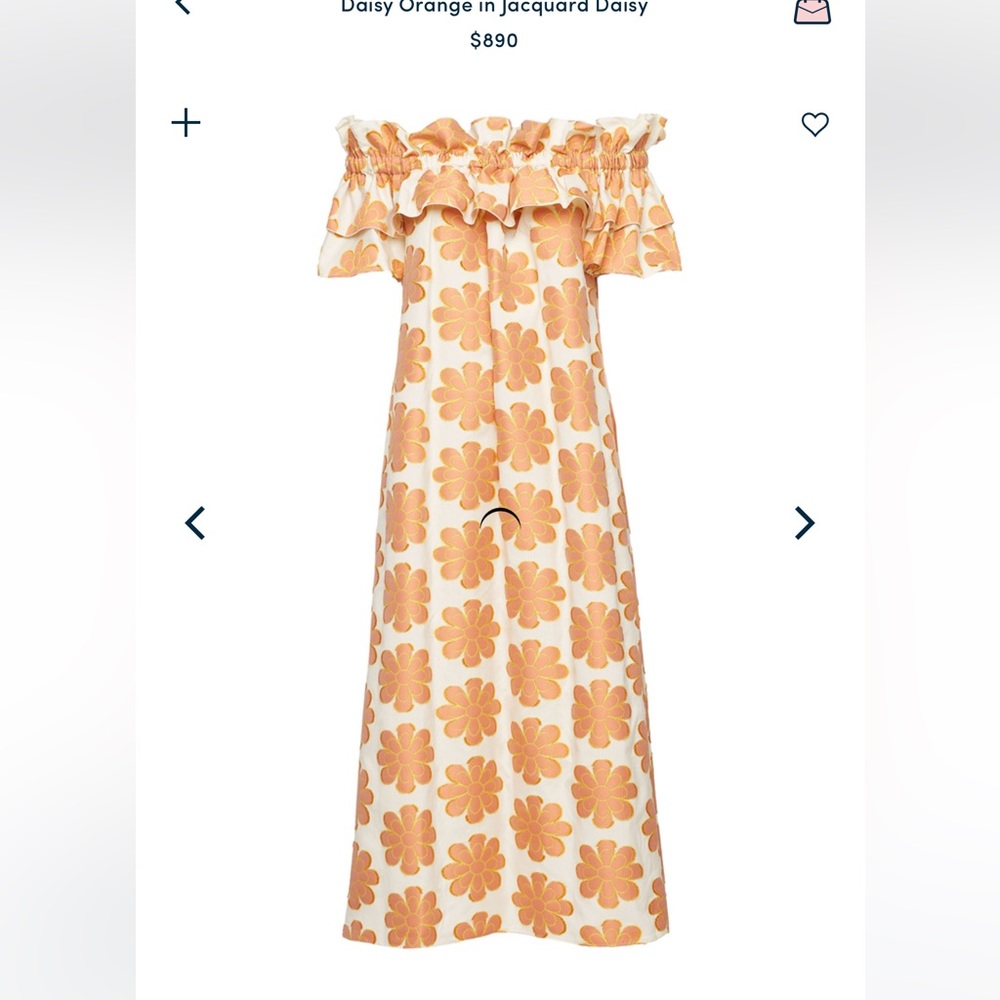 Breakfast Dress
Daisy Orange in Jacquard Daisy
$890